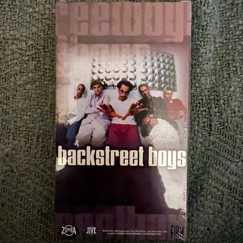 Backstreet Boys For The Fans VHS (factory sealed)